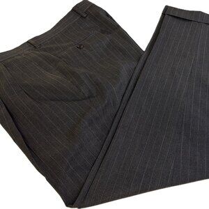 Polo Ralph Lauren Pants Men's 34x32 Gray 100% Wool Dress Slacks Classic Fit